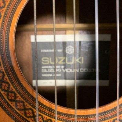 Classical Acoustic Guitar Suzuki No.34 Natural with Hard Case | eBay