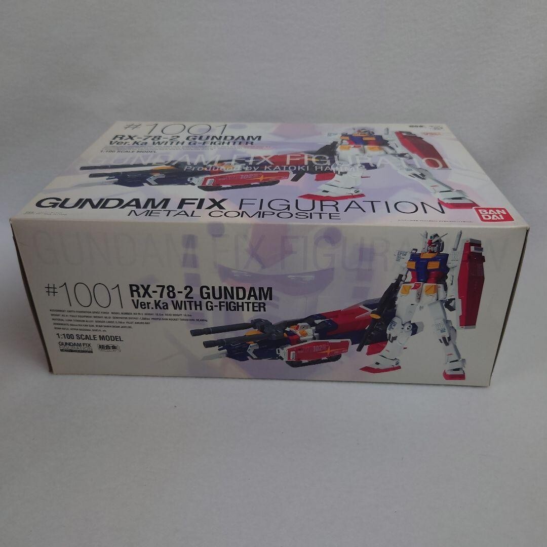 GUNDAM FIX FIGURATION METAL COMPOSITE ＃1001 GUNDAM Ver.Ka WITH G