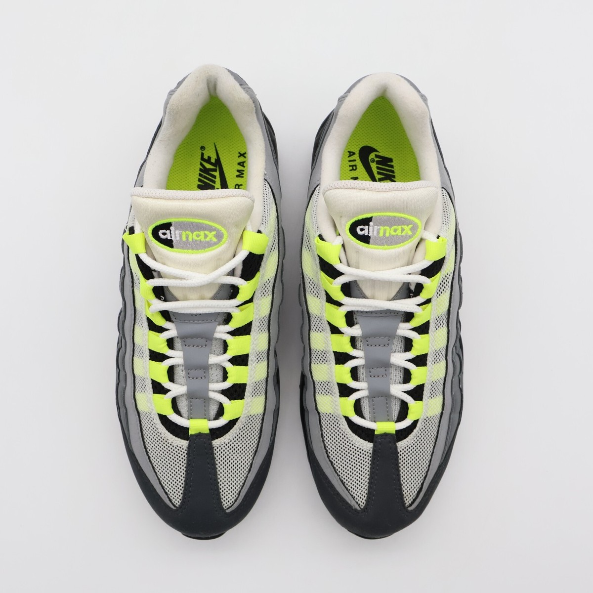 CT1689-001 Nike Air Max 95 OG Neon Yellow Cool Grey Light Graphite