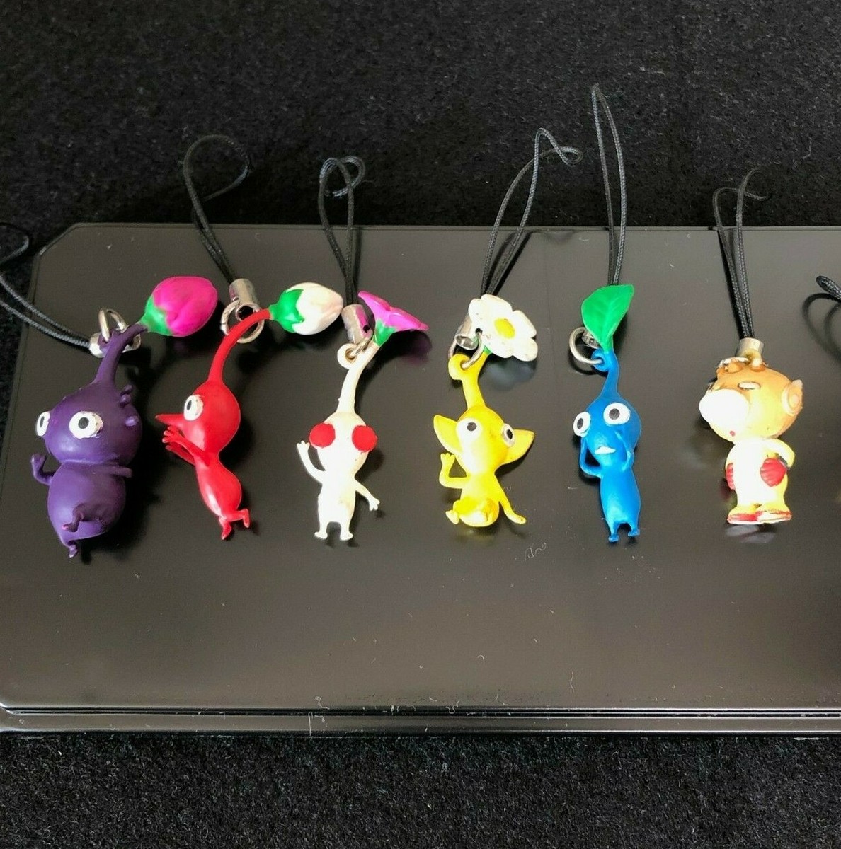 Pikmin strap 6characters set Limited Edition Nintendo Japan Very