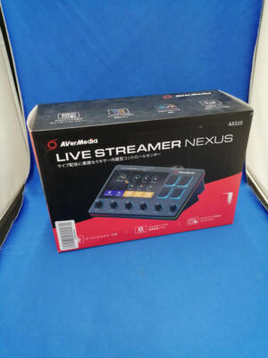 AVerMedia LIVE STREAMER NEXUS AX310 Audio Mixer - Japan 240328