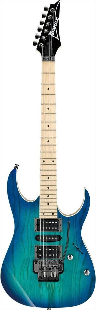 Ibanez RG370AHMZ-BMT Electric guitar Wizard III Maple neck Blue