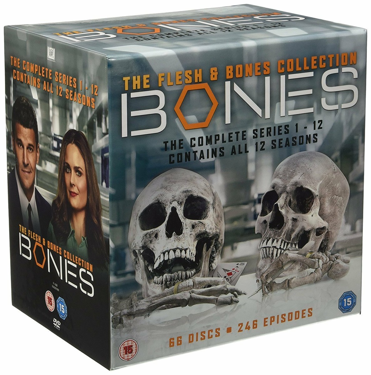 BONES COMPLETE SERIES 1-12 DVD SEASON 1 2 3 4 5 6 7 8 9 10 11 12