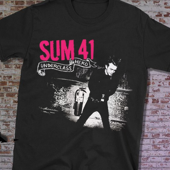New! Sum 41 Underclass Hero T-Shirt Full Size S to 5XL GC1431 | eBay