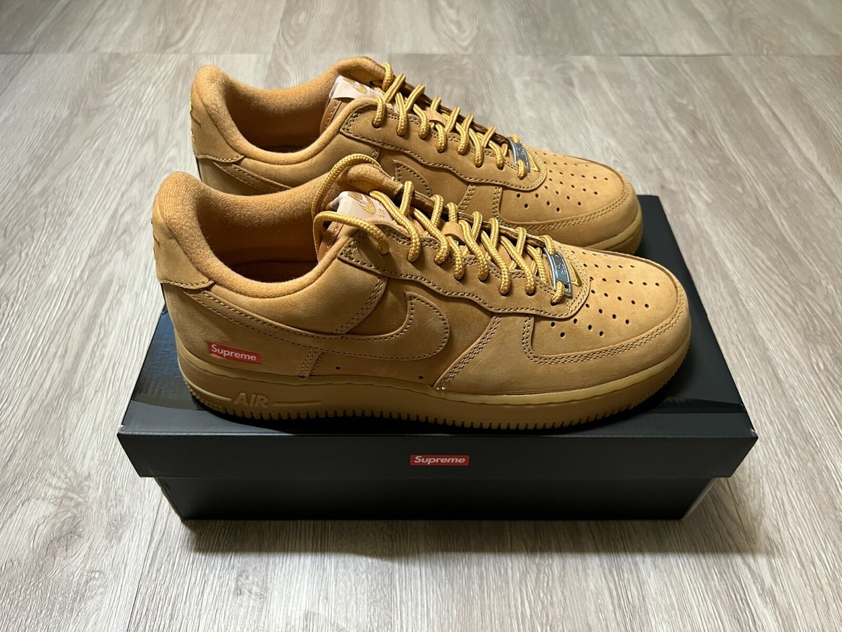 Nike Air Force 1 Low SP Supreme Wheat - DN1555-200 - Size 7.5 / 11