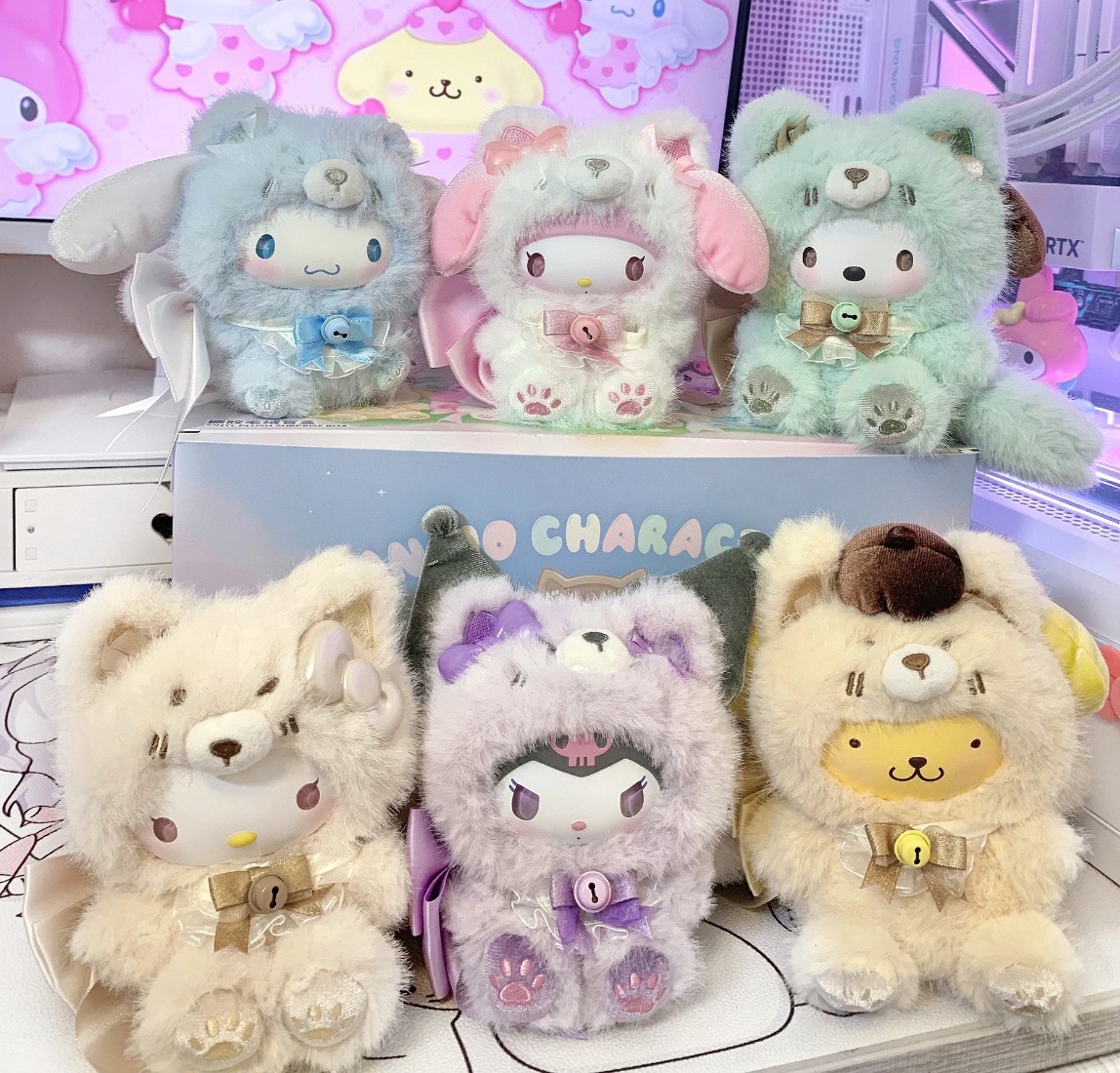 MINISO Sanrio Characters Fox Island Series Plush Confirmed Blind