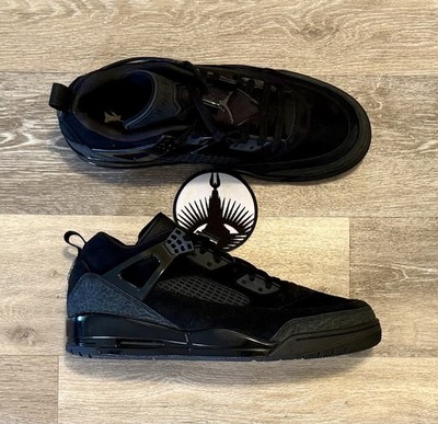 Nike Air Jordan Spizike Low 'All Black' FQ1759-001 Men's Size 11.5