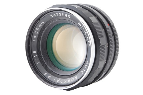 Minolta SRT Super 35mm Film Camera MC Rokkor-PF 55mm F1.7 [EXC+5