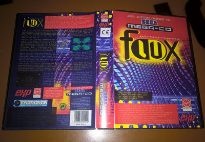 SEGA Mega Drive - original Flux Audio Accessoire Cart for Mega CD