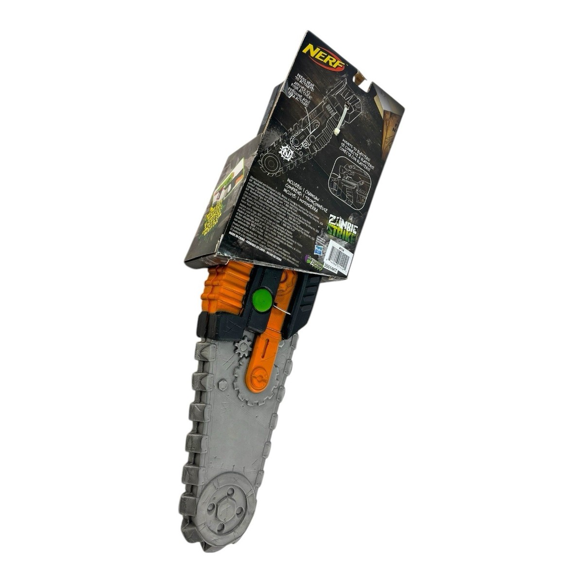 Nerf Zombie Strike Melee Weapon Chainsaw Attachment New with