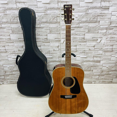 Acoustic Guitar Morris MV-702 Vintage Natural Made in Japan with