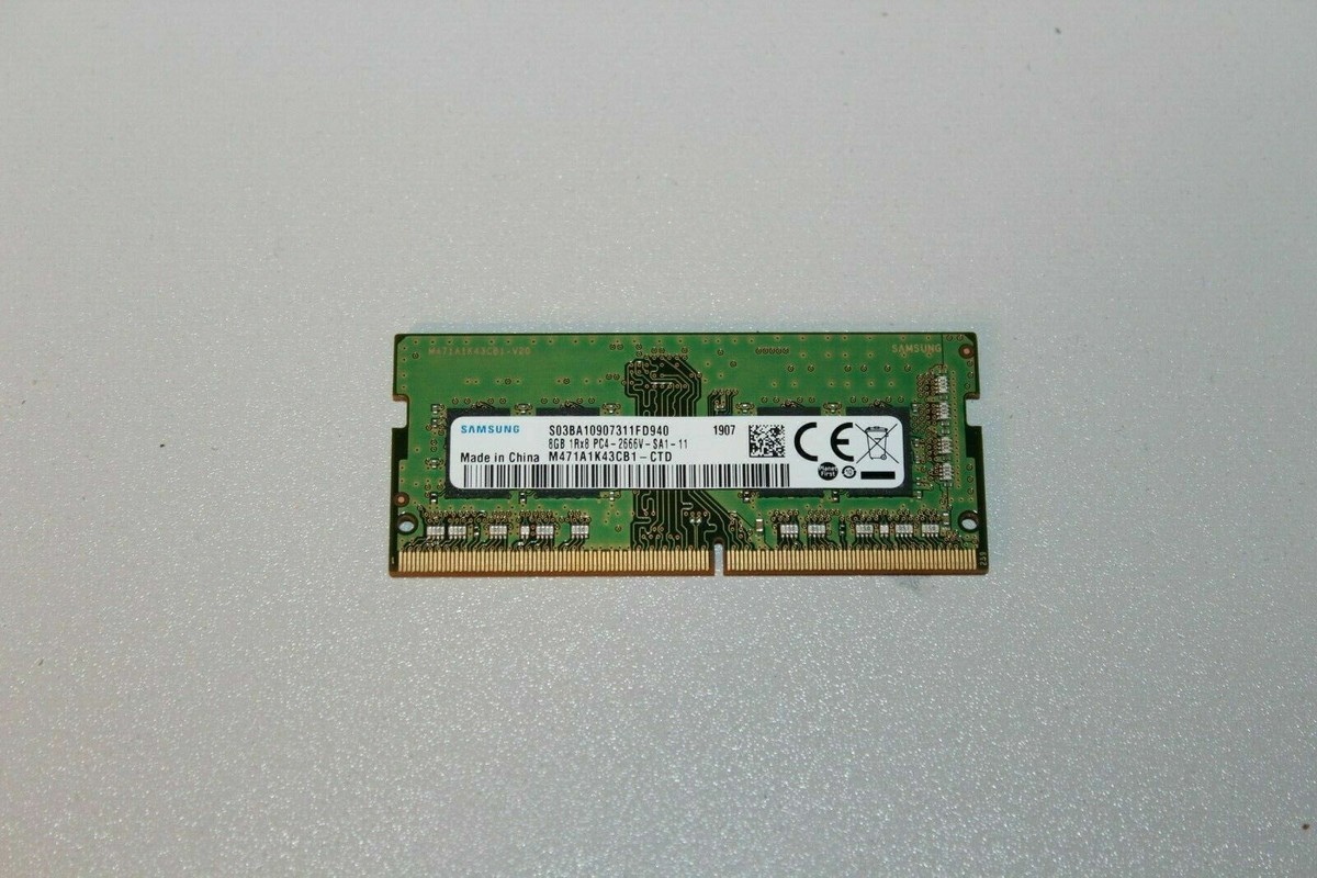 samsung 8gb 1rx8 pc4-2666v-sa1-11 HP 8gb 2666MHz DDR4 Memory | eBay