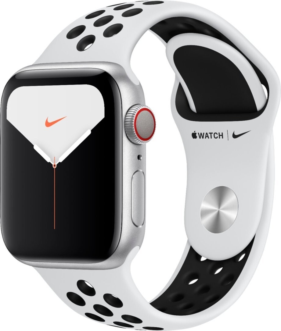 Apple Watch Series 5 Nike 40mm Silver Aluminum Case with Pure