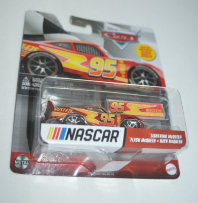 DISNEY PIXAR CARS 2024 NASCAR - LIGHTNING McQUEEN RED RUST-EZE