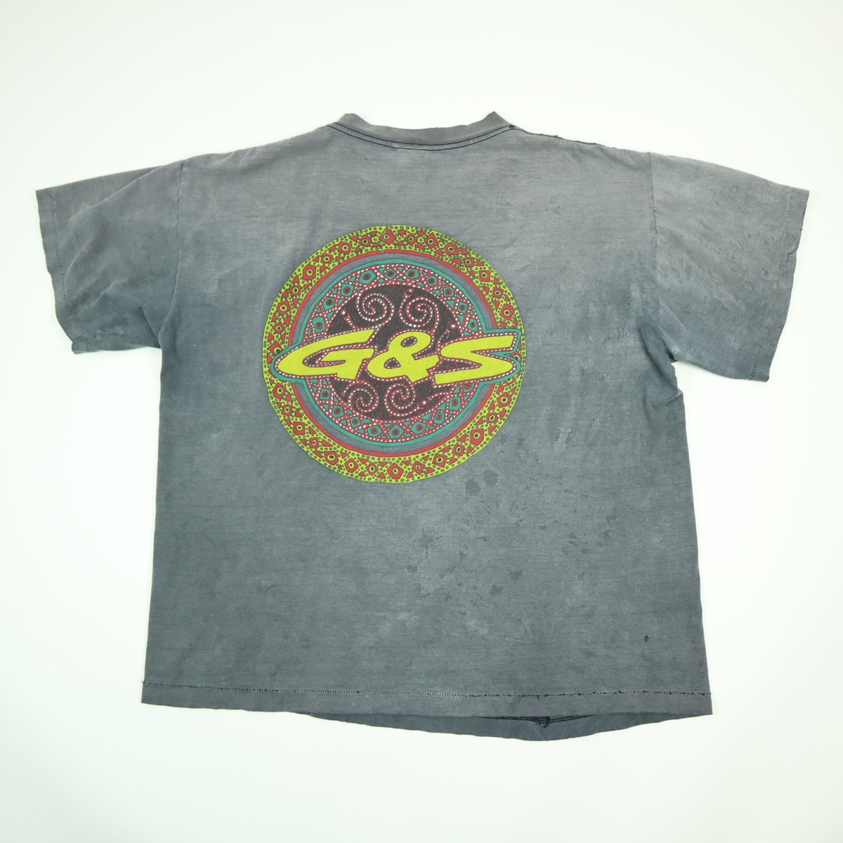 Vintage Sun Faded Gordon & Smith G&S Surf T-Shirt Distressed