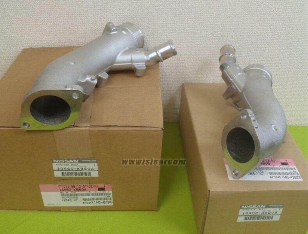 NISSAN GT-R DBA-R35 AIR INLET PIPE SET 14460-38B0A 14460-38B0B