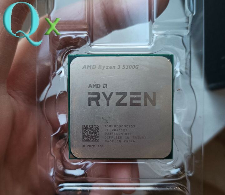 AMD Ryzen 3 5300G AM4 CPU Processor 4.0-4.2GHz Quad Core 8Thr 65W