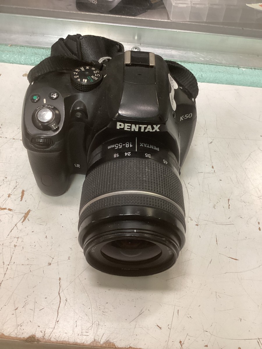 Pentax K-50 16MP Digital SLR Camera with 18-55mm WR f/3.5-5.6 Zoom