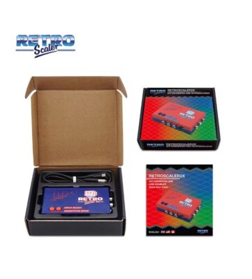 RetroScaler2x AV to HDMI-compatible Converter Line-Doubler Retro