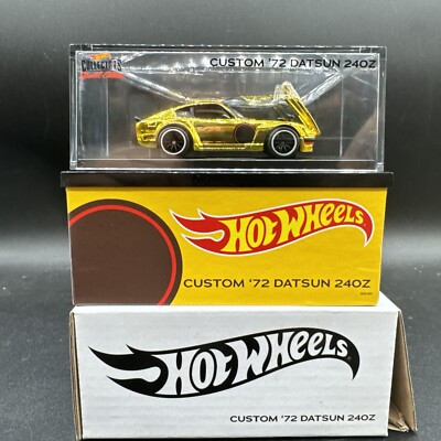 2020 Hot Wheels GOLD CUSTOM 72 DATSUN 240Z Redline Club RLC free