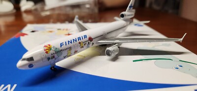 極希少】フィンエアー MD-11 ムーミン特別塗装機 1/400 1/400 MD-11