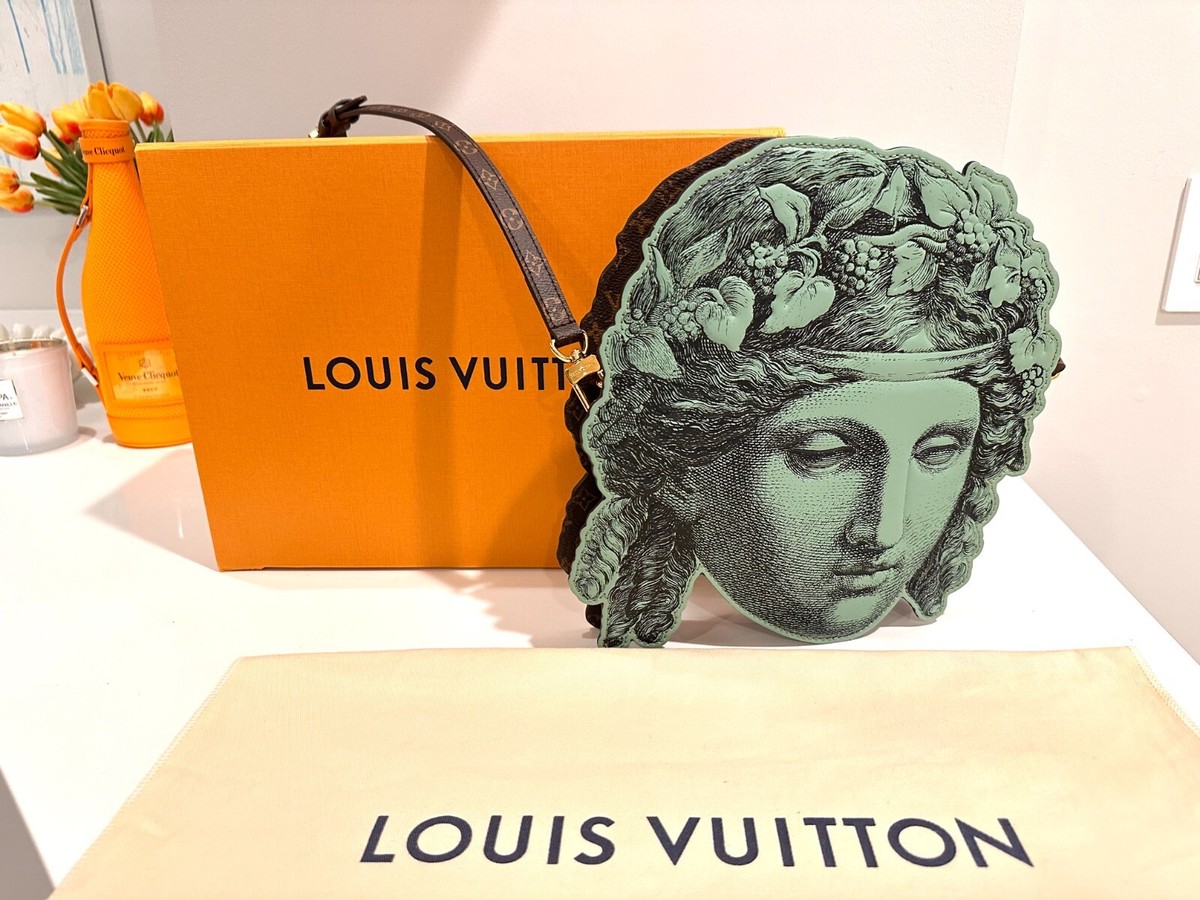 BNIB Louis Vuitton LV Pochette Tete Limited Edition x Fornasetti