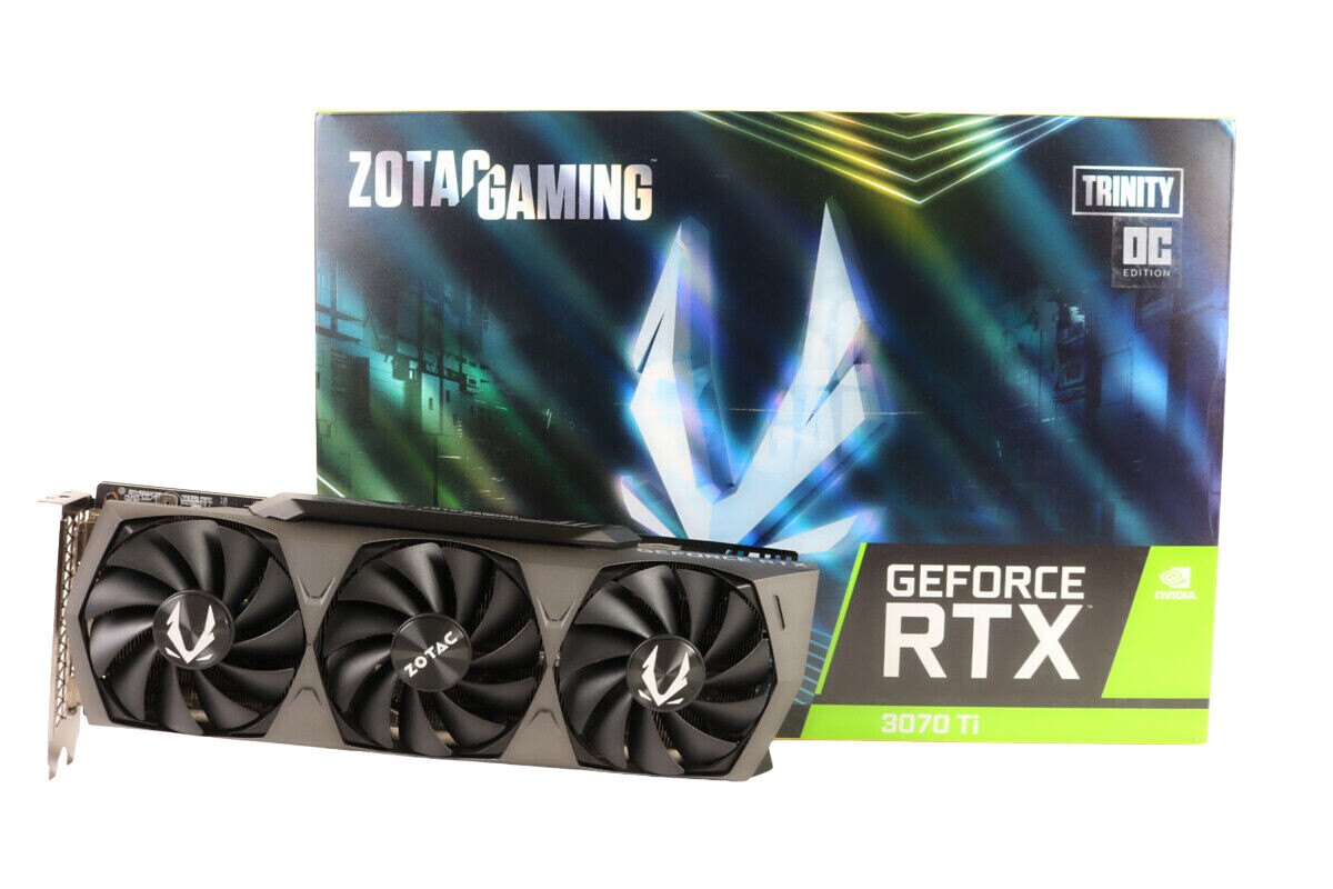 ZOTAC GAMING GeForce RTX 3070 Ti Trinity OC 8GB GDDR6X Graphics