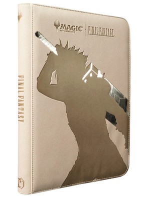 MTG Final Fantasy Cloud Pro-Binder Premium Zippered 9-POCKET Ultra