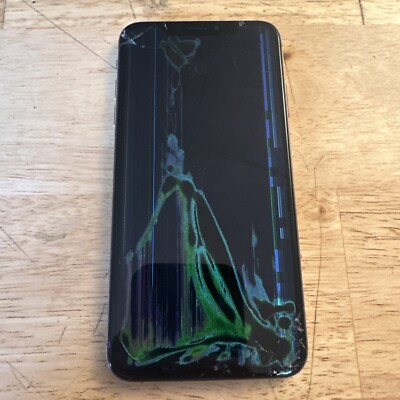 Apple iPhone XS Max 64GB Gold Cracked Front And Back Glass