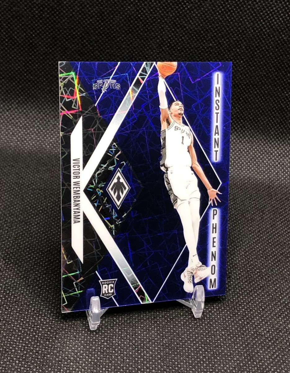 2023-24 Phoenix Victor Wembanyama /275 “INSTANT PHENOM” BLUE LAZER