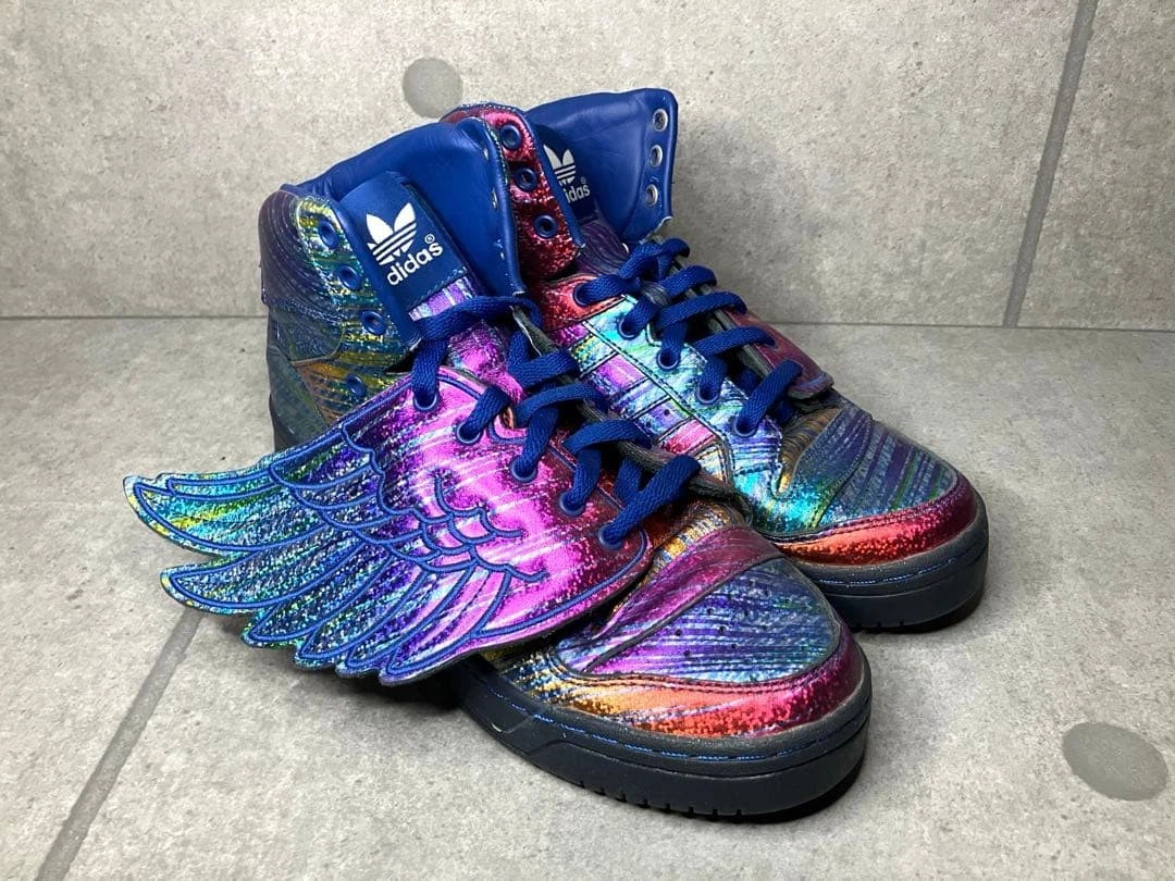adidas Js Wings Jeremy Scott Rainbow for Sale | Authenticity