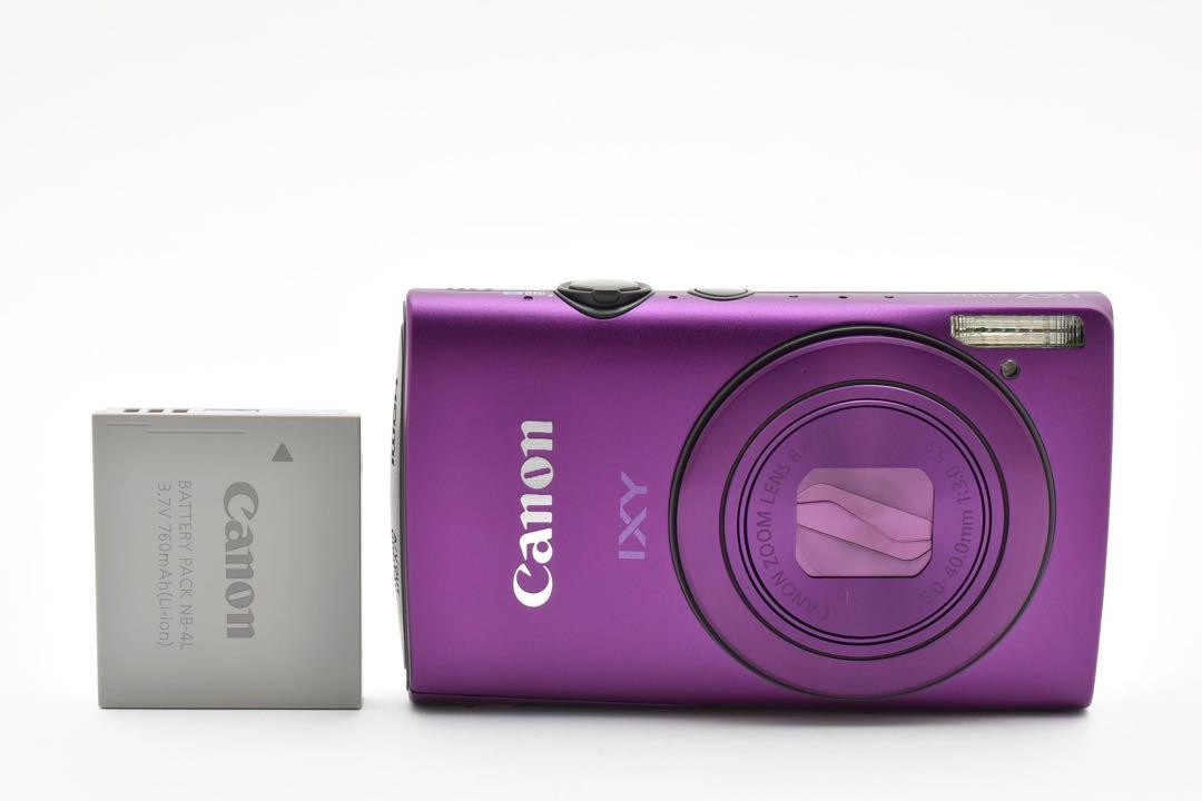 Canon IXY 600F Purple Compact Digital Camera Point and Shoot Japan