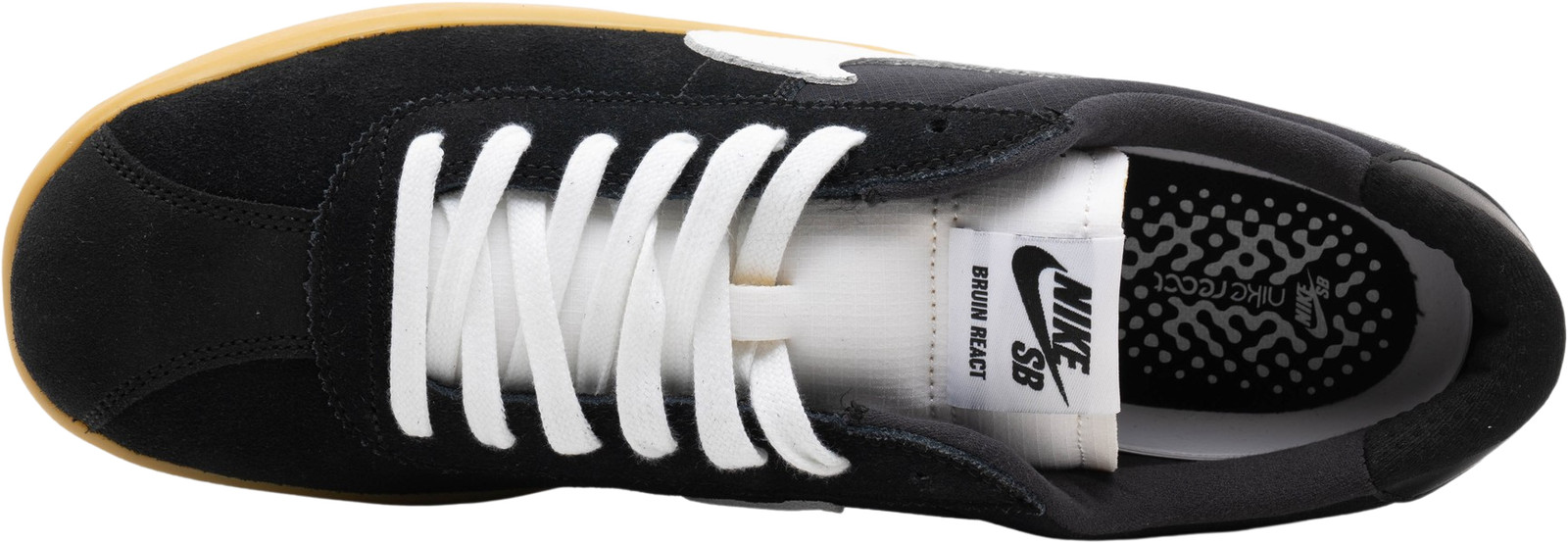 Nike Bruin React SB Black Gum for Sale | Authenticity Guaranteed