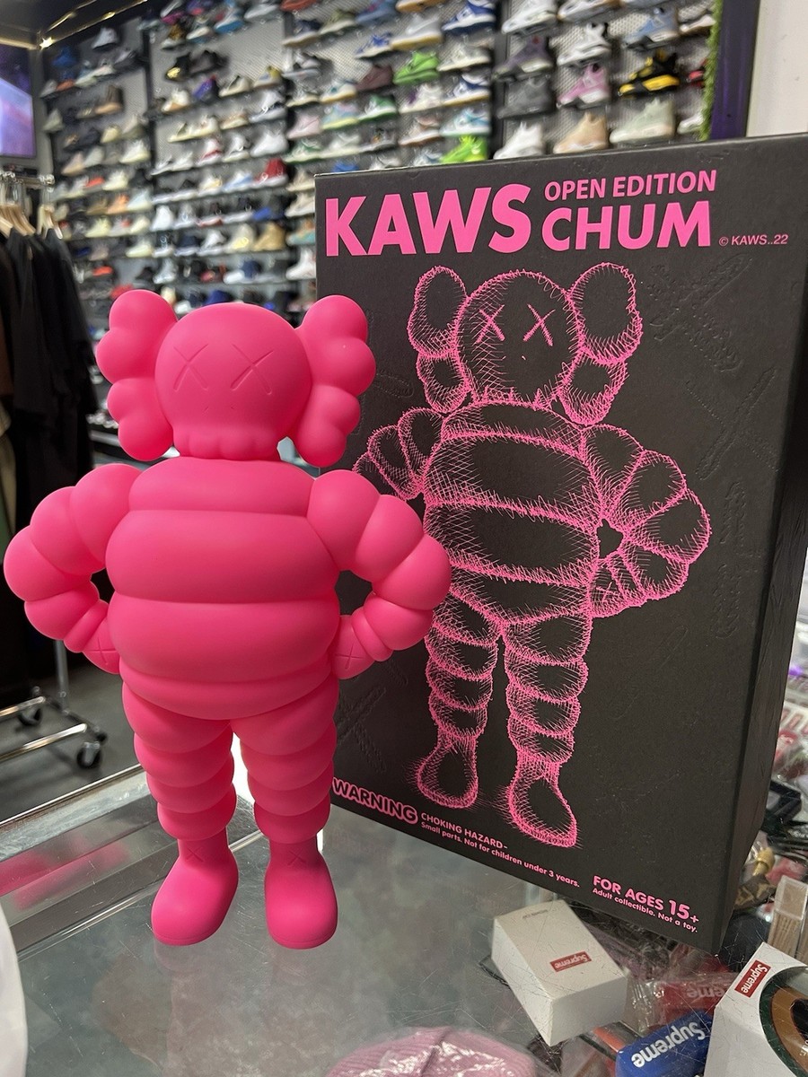 KAWS Open Edition Chum 20th Anniversary (2022) Pink BNIB