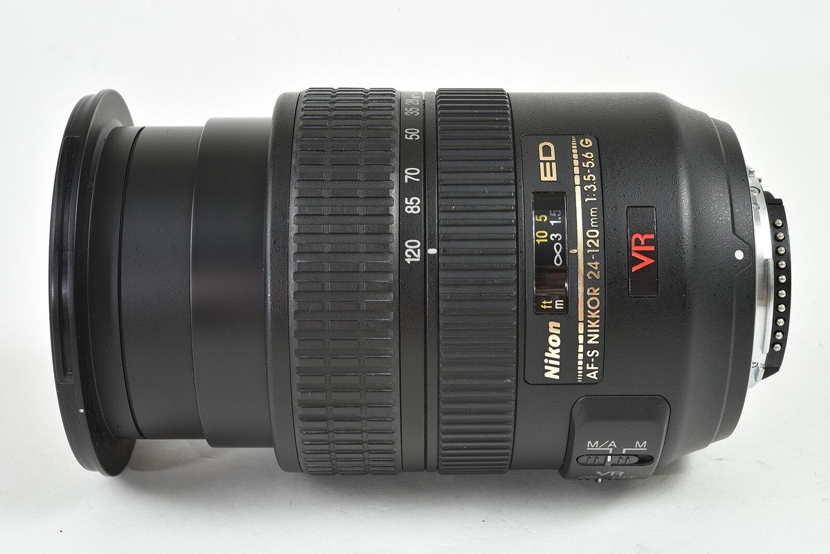 Nikon AF-S NIKKOR 24-120mm F3.5-5.6 G ED VR [Excellent] from Japan