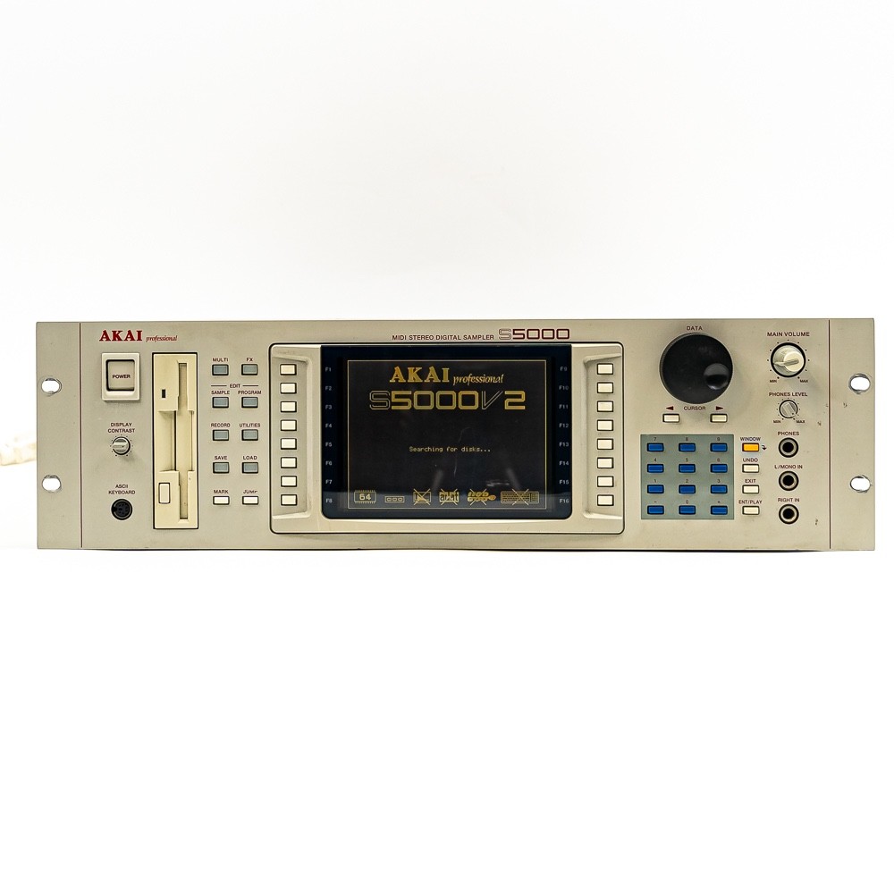 Akai S5000 MIDI Stereo Digital Sampler – 64-Voice, WAV-Compatible