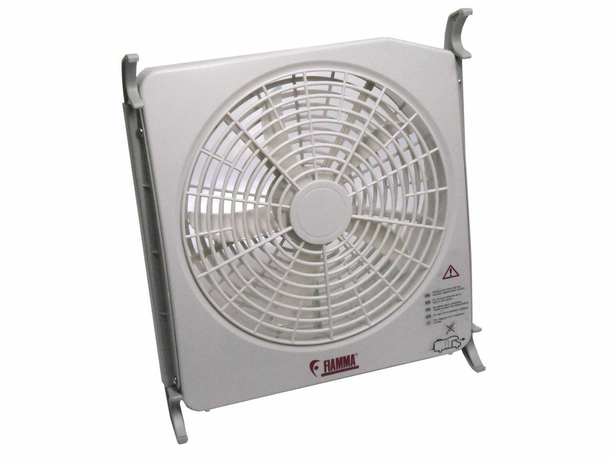 for Hiace 200 series Fiamma Turbo Kit 12V fan - side window - gets