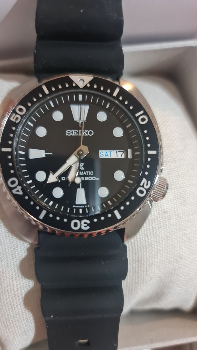 Buy Seiko Prospex Men's Black Watch with Rubber Strap - 4R36-04Y0