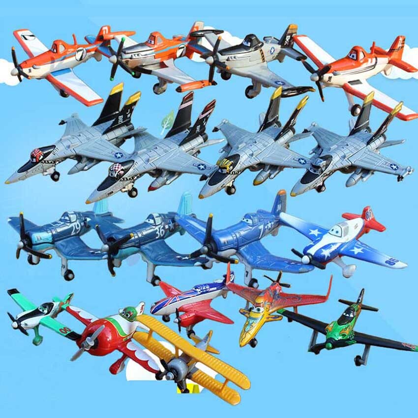 Diecast Kids Disney Planes Gifts Model Plane Loose Movie Toy