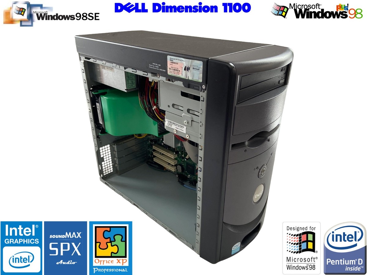 Dell DIMENSION 1100 [Windows 98SE] Intel Pentium 4 @2.53GHz, 512MB