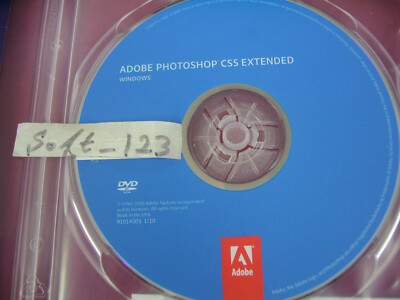 Adobe Photoshop CS5 Extended 64 & 32 bit for Windows Full Retail w