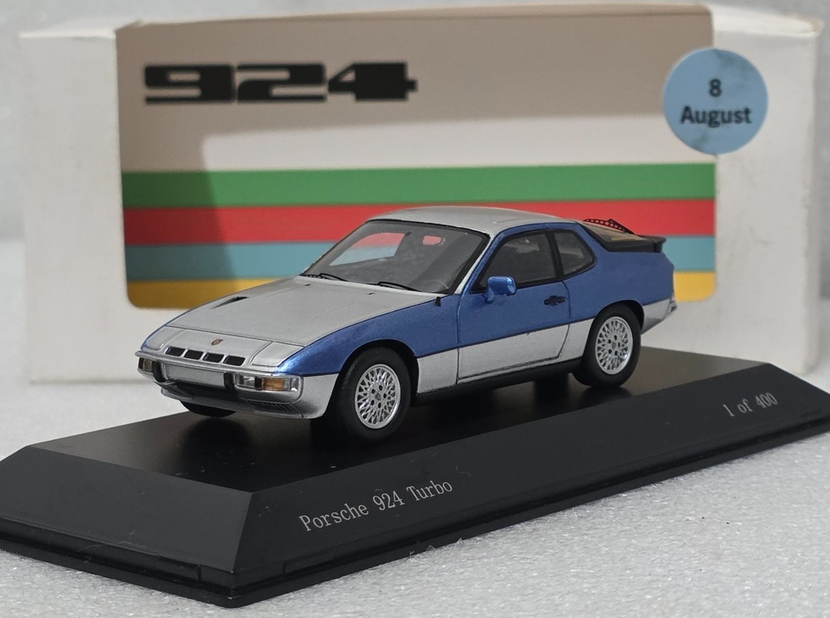 Porsche 924 Turbo Silver 1977 Ed Porsche Platz 08.2016 1:43 Spark