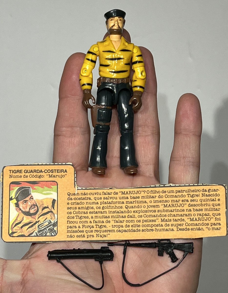 Gi Joe Brazil Estrela Comandos Em Acao Marujo Tiger Force