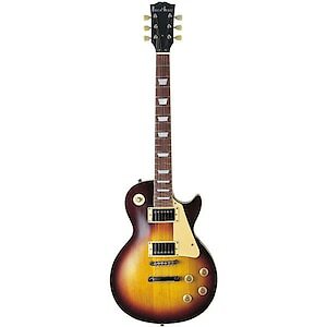 Photogenic Electric guitar Les Paul type soft case set Chrome