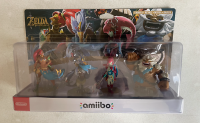 Champions 4-Pack Amiibos Breath of the Wild Nintendo Brand New
