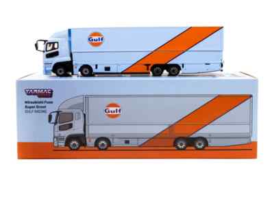 Tarmac Works 1/64 Mitsubishi Fuso Super Great GULF Racing