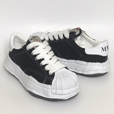 Maison Mihara Yasuhiro Blakey OG Sole Canvas Low-top Sneaker Black