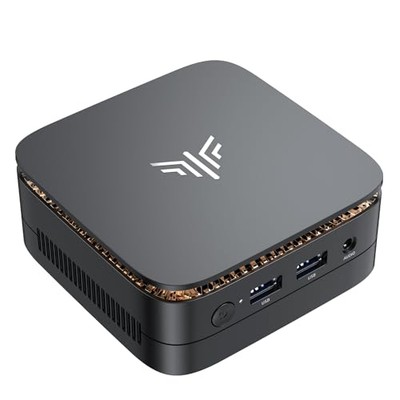 NiPoGi Mini PC N97 8GB 256GB SSD Win11 Pro 4K HDMI DP WiFi BT LAN
