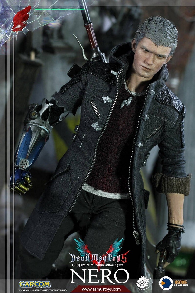 ASMUS TOYS THE DEVIL MAY CRY SERIES NERO (DMC V) 1/6th Figure New