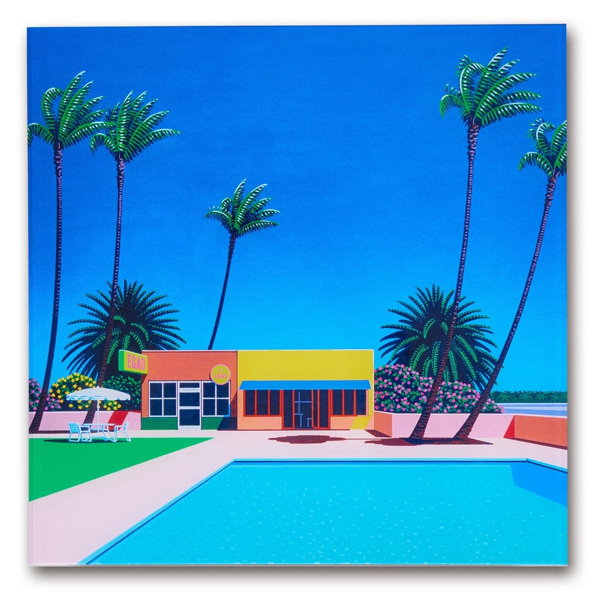 Hiroshi Nagai Art Print City Vibes Coastal Tide 350×350mm Acrylic